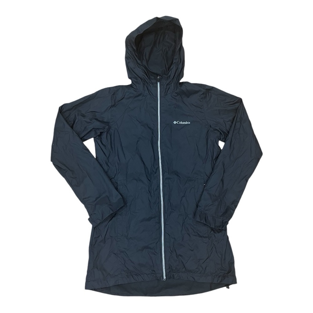 Women’s Columbia Rain Coat - Black Size Small